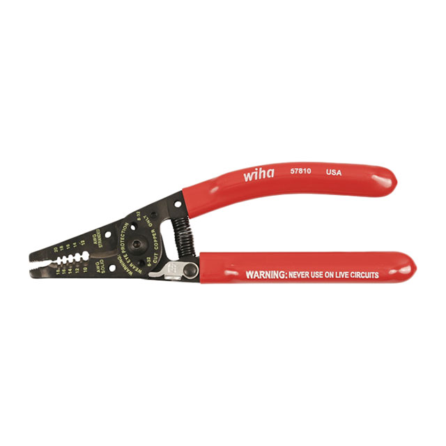 【57810】PLIERS WIRE STRIPPING 7.25"
