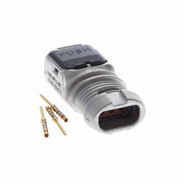 【D369-MP33-NP1】3 WAY,SHIELDED PLUG, CRIMP, PIN