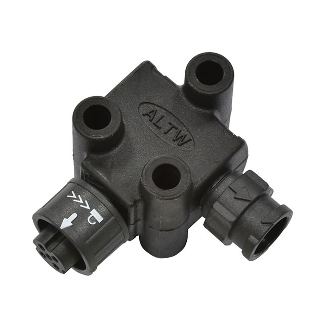 【AB-AD-000505-0FM-LQ001】CONN ADAPTER 5P-5P F-M INLINE RA
