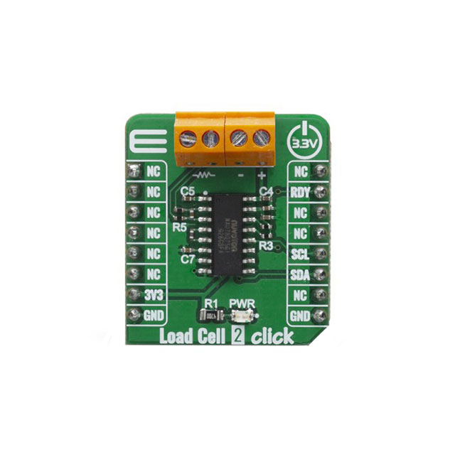 【MIKROE-4047】LOAD CELL 2 CLICK