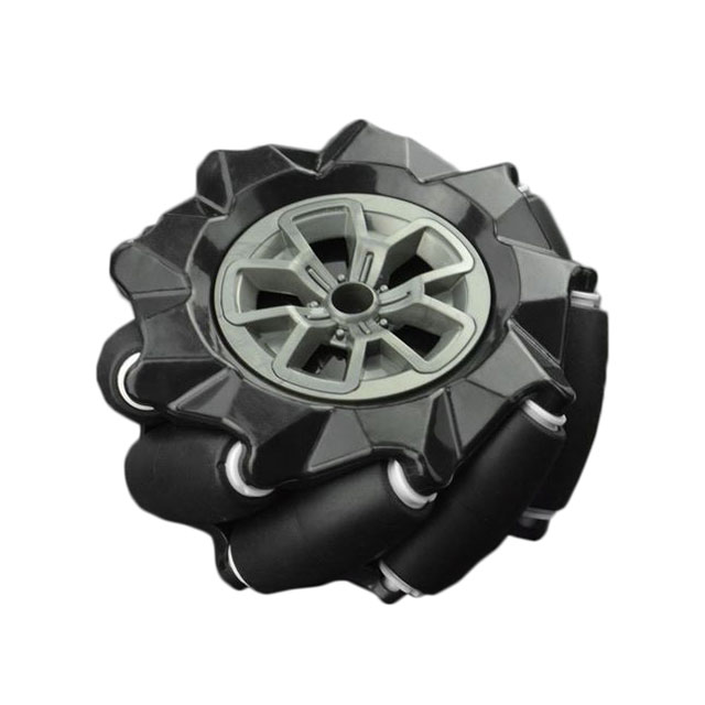 【FIT0768】BLACK MECANUM WHEEL (97MM) - RIG