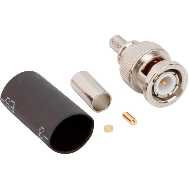 BNC STRAIGHT CRIMP PLUG RG-58 RG【031-6924-EE】