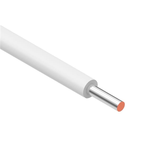 HOOK-UP SOLID 18AWG WHITE METER【30-02064】