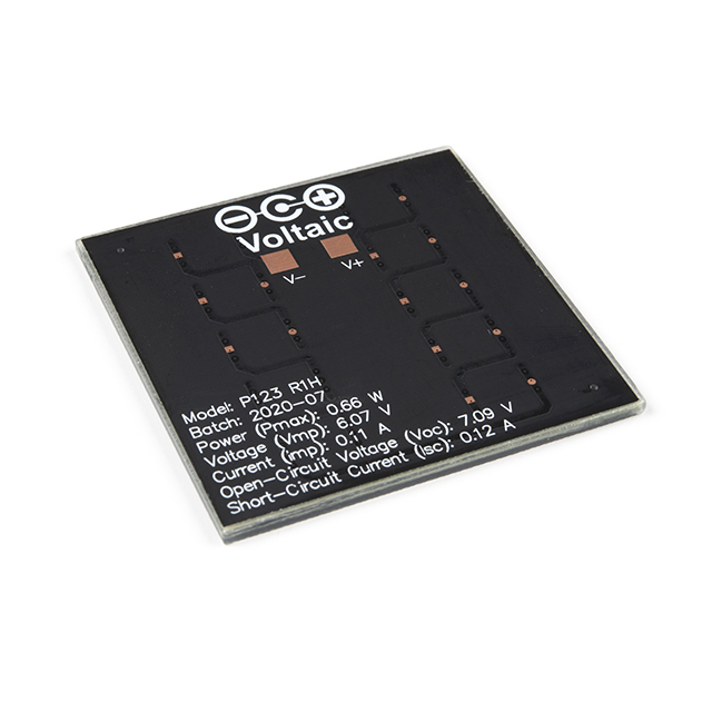 【18725】SMALL SOLAR PANEL - 0.6 WATT, 6