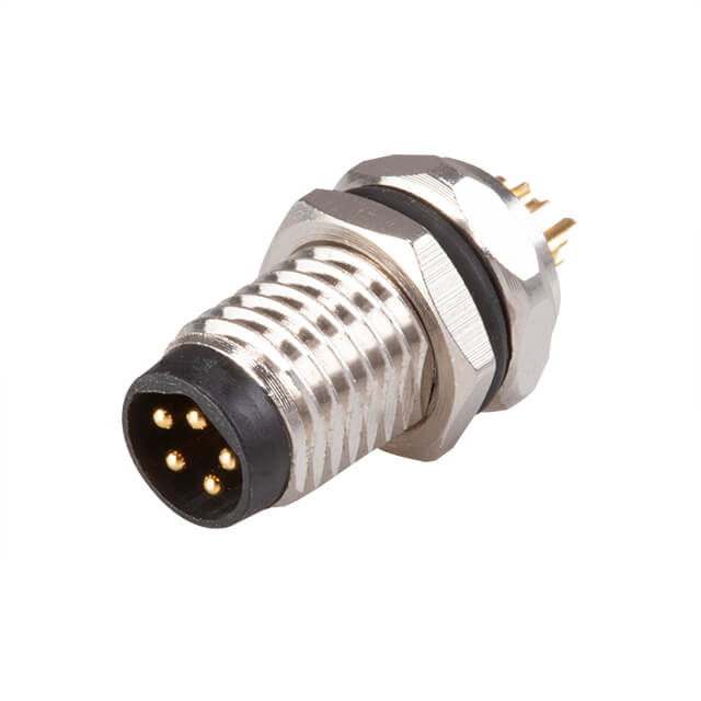 8 PINS, PANEL MOUNT, CRIMPED PC【CDM814-08A-MT-F810-67】
