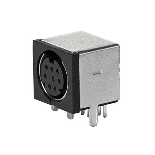 【4850.2810】CONN RCPT FMALE DIN 8P SOLDER