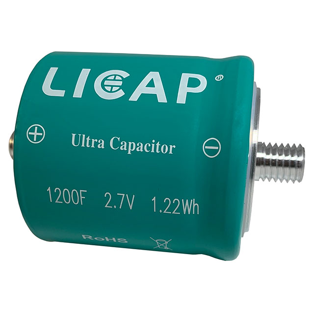 CAPACITOR 1200F 0%/20% 2.7V CHAS【SC1200-270-ASC】