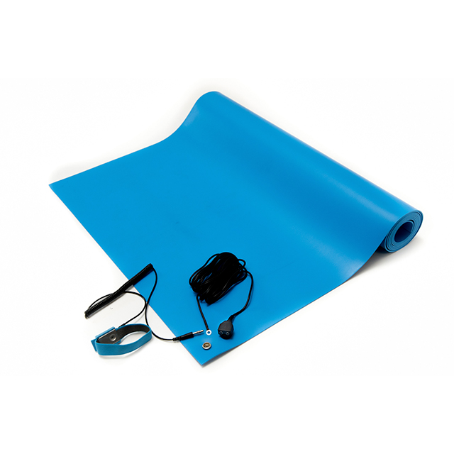 【1059-2.5X3BKT】2.5'X3' - ESD MAT KIT, USA, BLUE