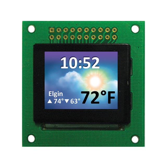 【NHD-1.27-12896UGC3】GRAPHIC DISPLAY OLED RGB 1.3"