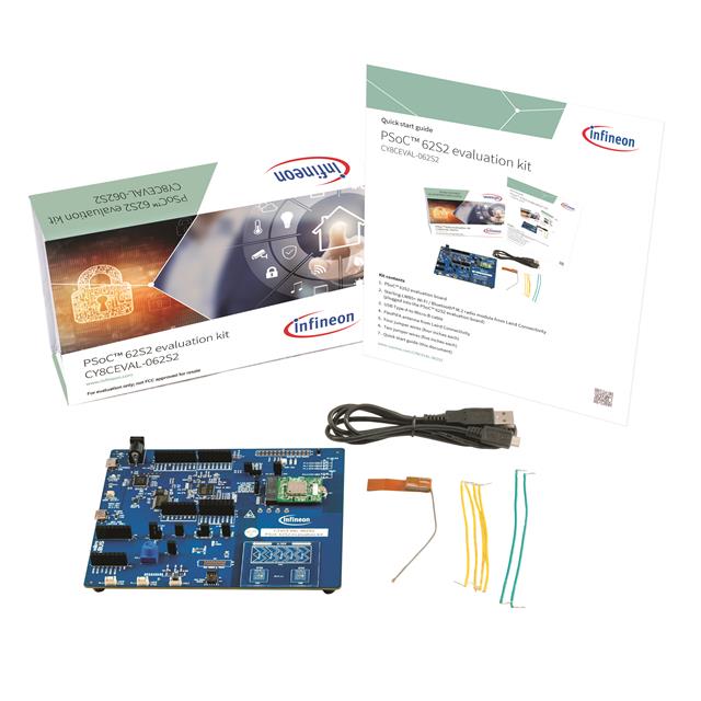 PSOC 6 MCU CY8C62XA EVAL KIT【CY8CEVAL-062S2】
