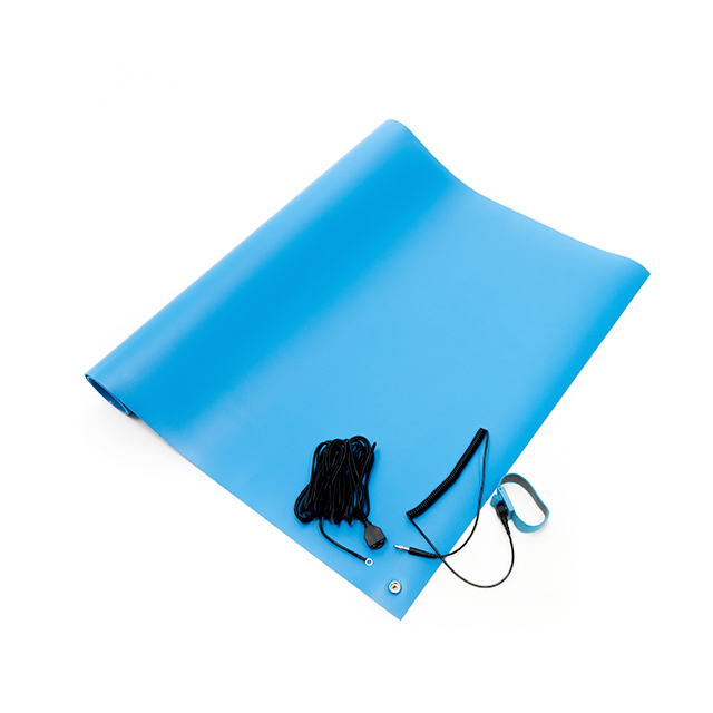 【3059-2X4BKT】2'X4' ESD VINYL MAT KIT,USA,BLUE