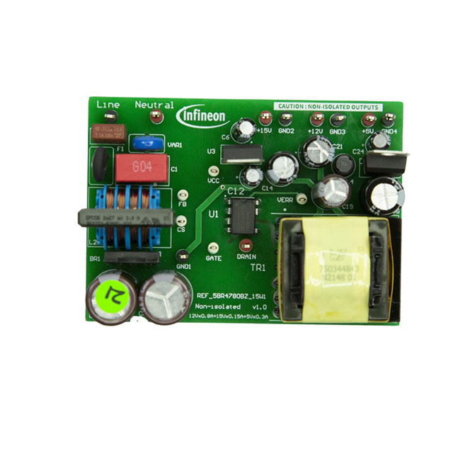 【REF5BR4780BZ15W1TOBO1】REFERENCE BOARD FOR ICE5BR4780BZ