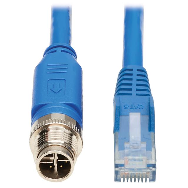 CBL ASSY CIRC 8P M TO RJ45 6.56'【NM12-602-02M-BL】