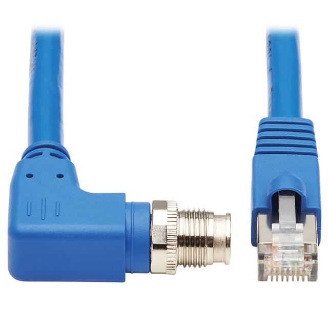 CBL ASSY CIRC 8P M TO RJ45 3.28'【NM12-6A4-01M-BL】