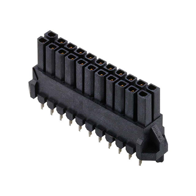 CONN RCPT 22POS 0.118 GOLD PCB【0447692202】