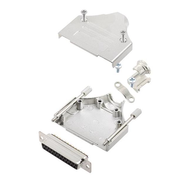 CONN D-SUB RCPT 25POS SOLDER CUP【6355-0005-13】