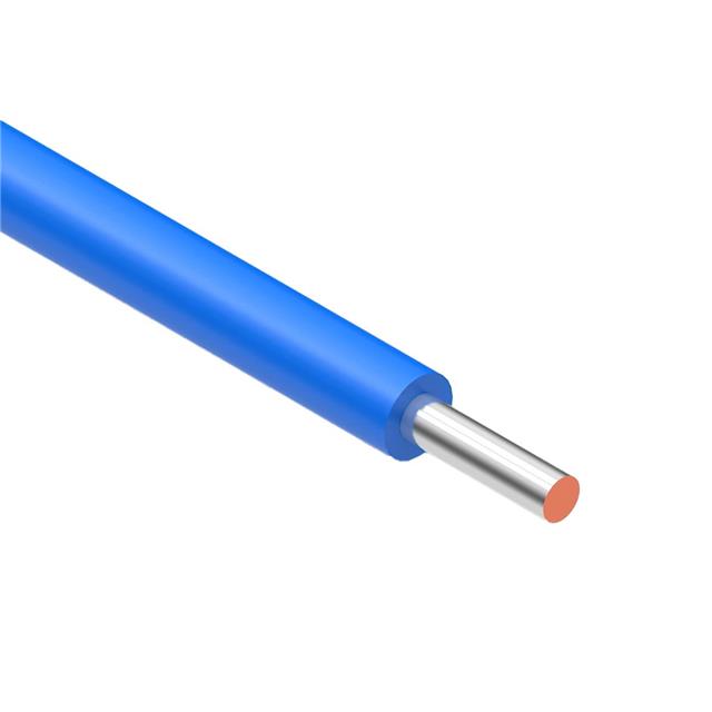 HOOK-UP SOLID 18AWG BLUE METER【30-02066】