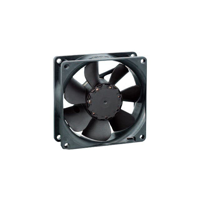 【8412NGLE】FAN AXIAL 80X25.4MM 12VDC WIRE