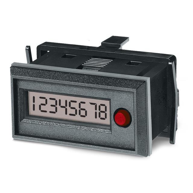 【7110DIN-P】8 DIG LCD COUNTER, SELF POWER, U