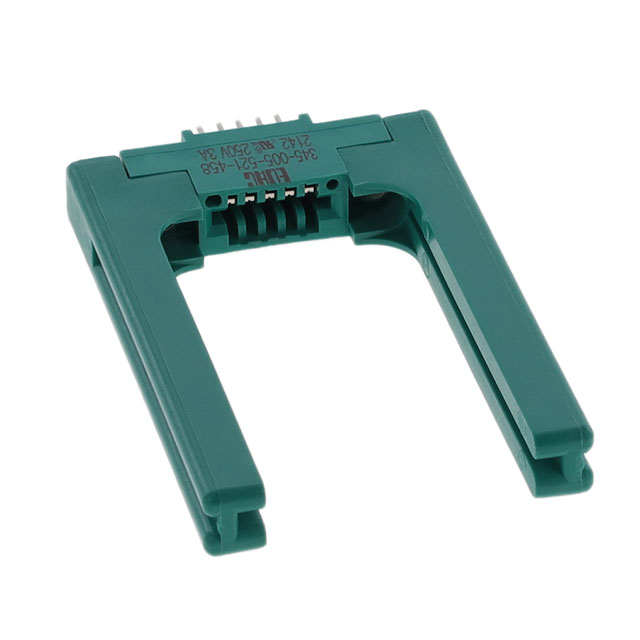 【345-005-521-458】CONN EDGE SINGLE FML 5POS 0.100[箱]