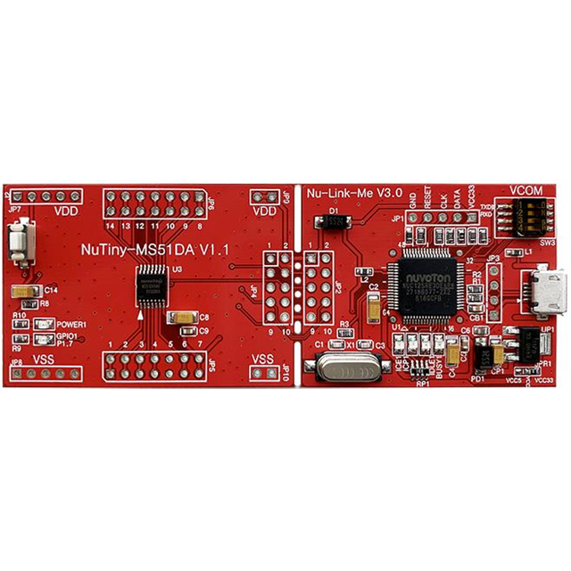 【NT-MS51DA】8051 MS51DA EVAL BRD