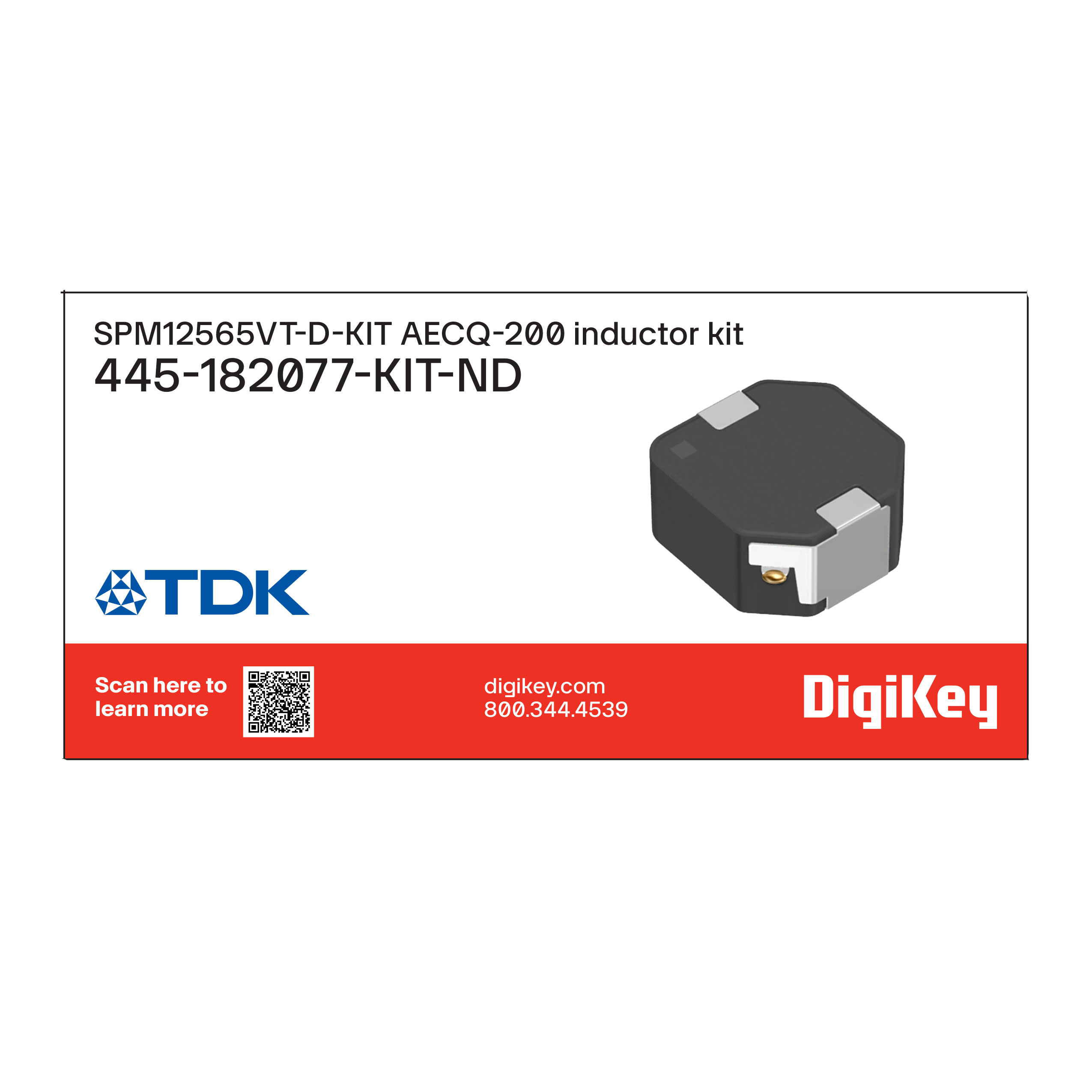 【SPM12565VT-D-KIT】SPM12565VT-D INDUCTOR KIT