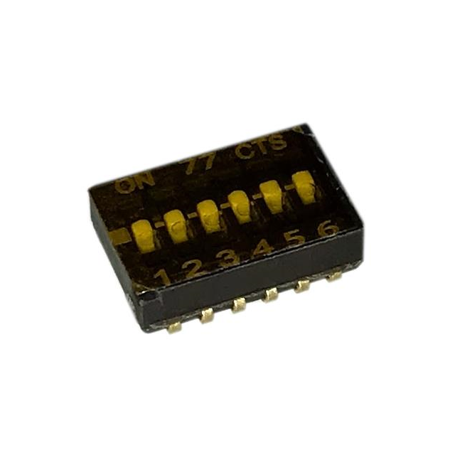 【218-6LPSTJR】SWITCH SLIDE DIP SPST 0.025A 24V [digi-reel品]