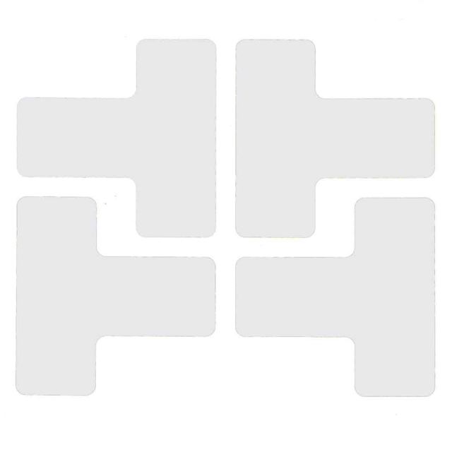 2" X 5" B514 WHITE FLOOR TS 20PK【104441】