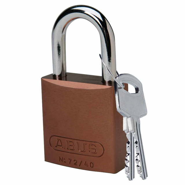 ABUS ALUM PADLOCK, 1.0" SHACKLE【104574】