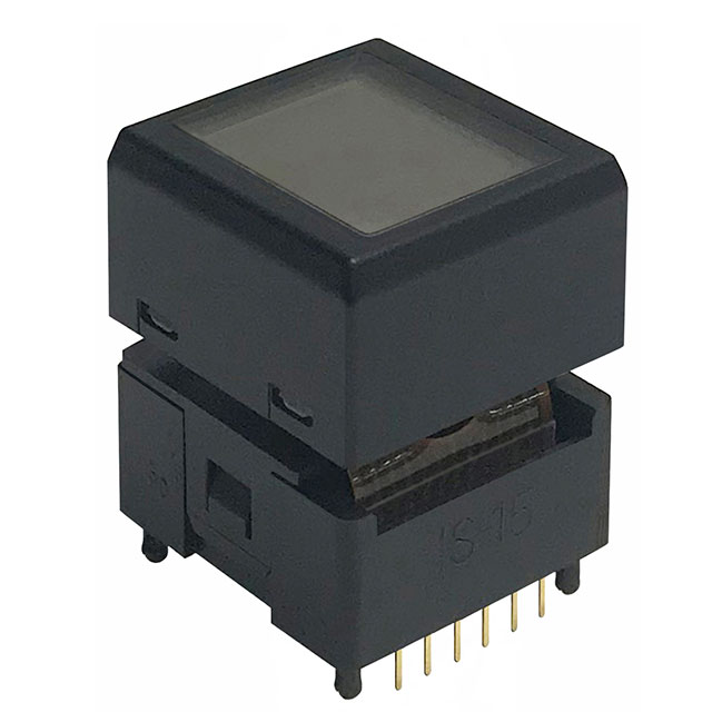 【IS15BSBFP4RGB-BLK】SW PROG DISPLAY SPST-NO 0.1A 12V