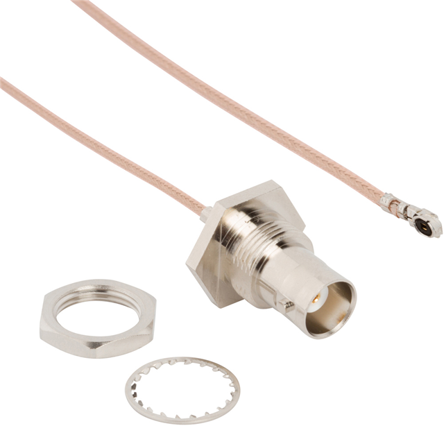 COAX CBL U.FL, AMC TO BNC 7.8"【095-850-210-200】
