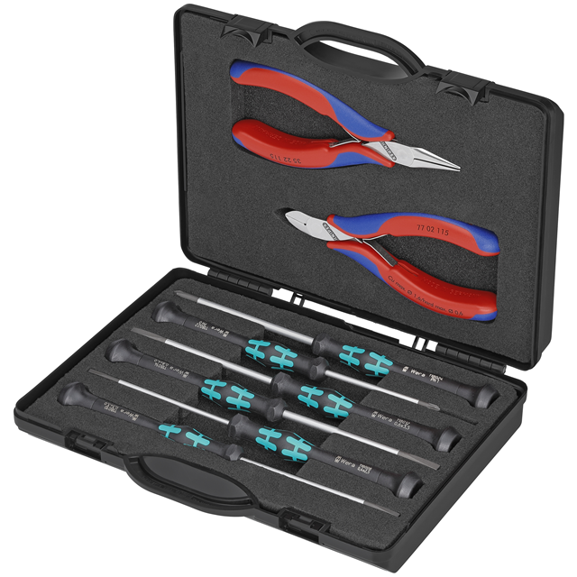 【00 20 18】8 PC ESD TOOL SET IN CASE