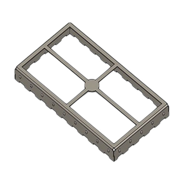 RF SHIELD 1.250" X 2.250" FRAME【B-1250SB2250-0165XF】