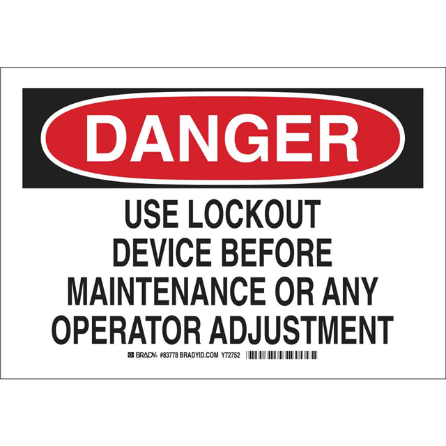 B302-7X10-WK-O-DAN-USE LOCKOUT D【83778】
