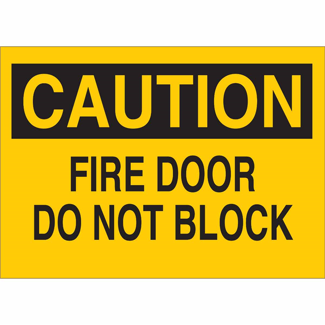 B302-10X14-YK-O-CAU-FIRE DOOR DO【84698】
