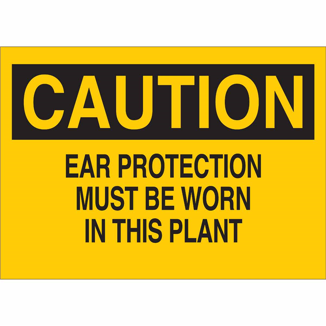 【84778】B302-7X10-YK-O-CAU-EAR PROTECTIO