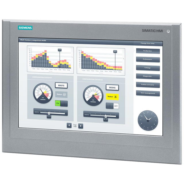 SIMATIC HMI TP1500 COMFORT OUTDO【6AV21240QC130AX0】
