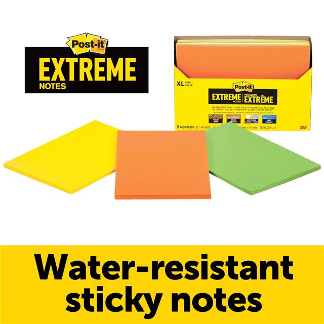 【EXT456-9CT】POST-IT EXTREME NOTES EXT456-9CT