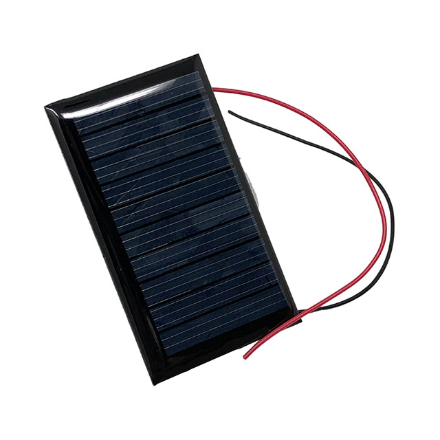 POLYCRYS SOLAR CELL 5V 370MW -5V【SP-68X37-1-DK】