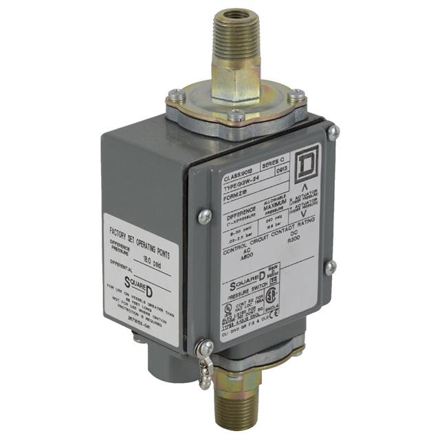【9012GGW4Q1】PRESSURE SWITCH, 9012G, DUAL STA