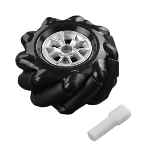 【FIT0765】BLACK MECANUM WHEEL WITH MOTOR S