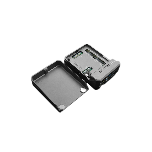 CASE ALUM BLK 3.752"LX2.815"W【FIT0719】