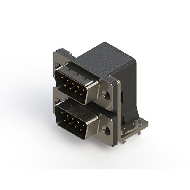 【661-009-264-032】CONN D-SUB PLUG 9POS R/A SLDR