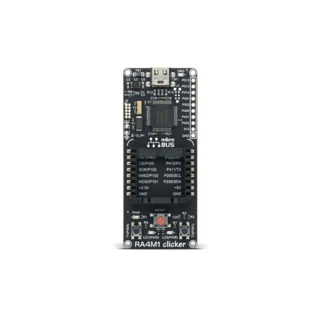 【MIKROE-4350】RA4M1 CLICKER