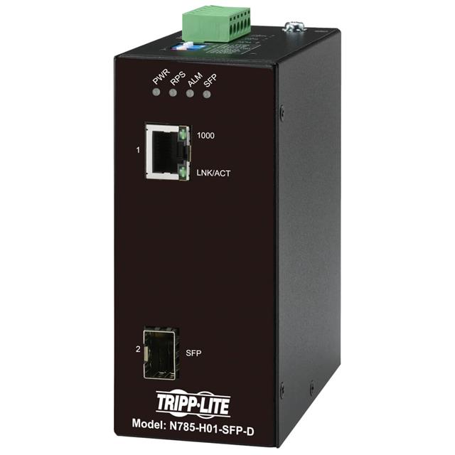 HARDENED GIGABIT FIBER TO ETHERN【N785-H01-SFP-D】