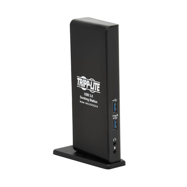 USB-A / USB-C DUAL DISPLAY DOCKI【U442-DOCK22-B】