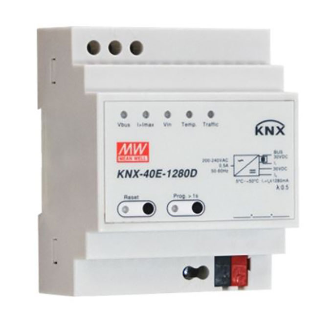 【KNX-40E-1280D】AC/DC DIN RAIL SUPPLY 30V 38W