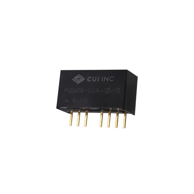 【PQQ6W-Q24-D12-S】DC-DC ISOLATED, 6 W, 9~36 VDC IN