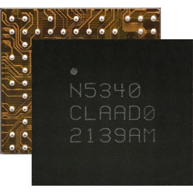 IC RF TXRX+MCU 802.15.4 95WLCSP【NRF5340-CLAA-R7】