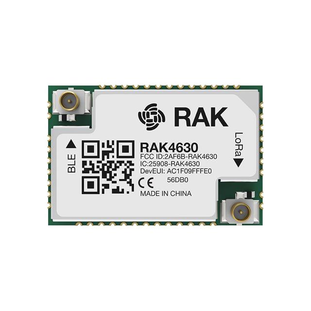 【RAK4630-8-SM-I】LORAWAN / BLUETOOTH MODULE BASED